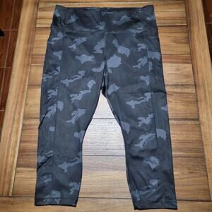 Yogalicious Lux Black Camo Leggings - Size 2X